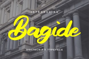 Bagide: The Bold Handwritten Font for Marketers