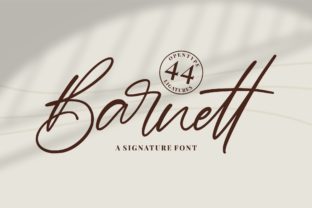 Barnett: A Premium Handwritten Font for Web Design