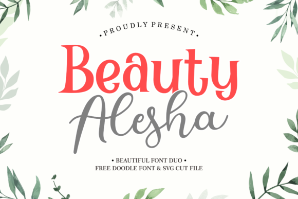 Beauty Alesha: The Perfect Handwritten Font for Branding