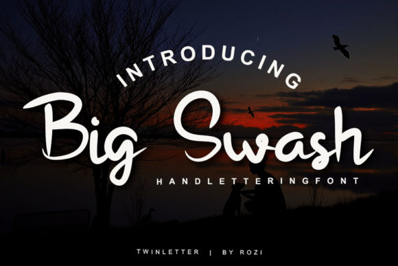 Big Swash: A Premium Script Font for Campaigns
