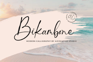 Bikambone: The Elegant Script Font for Campaigns