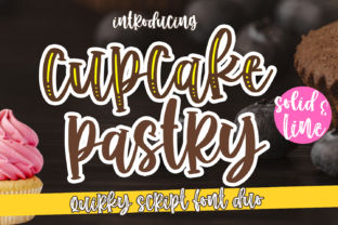 Cupcake Pastry: A Friendly Script Font for Branding