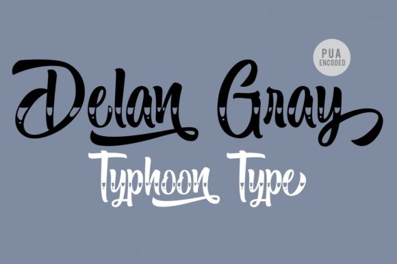 Delan Gray: A Handwritten Font for Small Business Branding