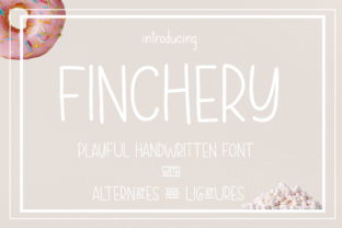 Finchery: A Playful Handwritten Font for Editorial Design