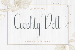 Goshty Doll: A Handwritten Font for Marketers
