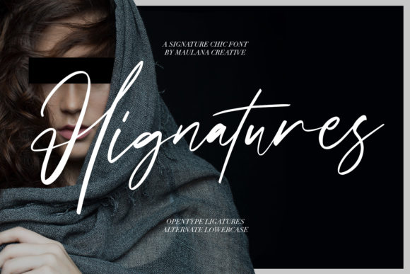 Hignatures: A Handwritten Font for Makers