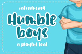 Humble Boys: A Handwritten Font for Web Design