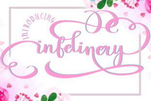 Infelinery: A Handwritten Font for Modern Editorial Design