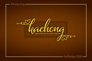 Kachong: The Handwritten Font for Scroll-Stopping Marketing