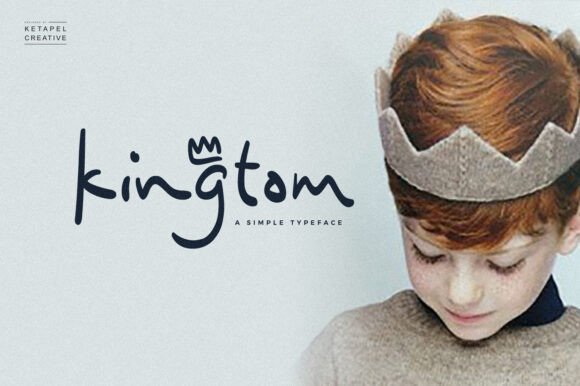 Kingtom: A Friendly Handwritten Font for Small Business