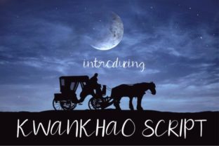 Kwankhao: A Magical Script Font for Elegant Branding