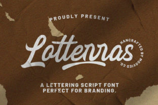 Lotterras: The Script Font for Scroll-Stopping Campaigns