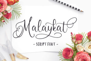 Malaykat: A Sweet Script Font for Brand Identity
