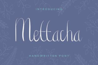 Mettacha: A Friendly Handwritten Font for Web Design