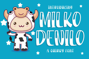 Milko Denilo: A Modern Script Font for Editorial Design