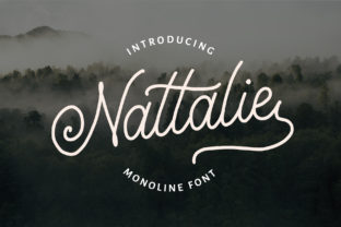 Nattalie: A Handwritten Font for Authentic Branding