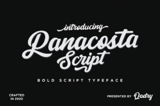 Panacosta: A Handwritten Font for Bold Brand Identity