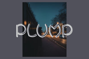 Plump: A Friendly Handwritten Font for Makers