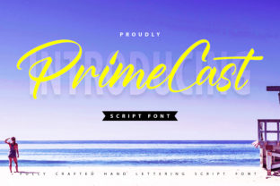 PrimeCast: A Premium Script Font for Campaigns