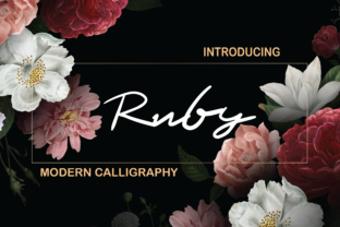 Ruby: The Handwritten Font for Polished Branding