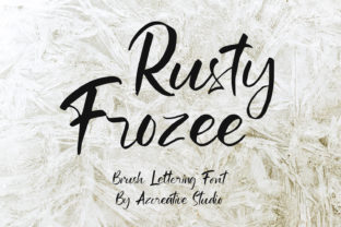 Rusty Frozee: The Handwritten Font for Modern Marketing