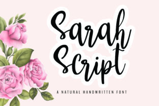 Sarah: A Handwritten Font for Modern Web Design