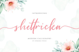 Shettricka: A Premium Script Font for Web Design