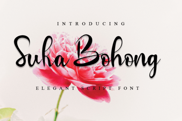 Suka Bohong: A Delicate Handwritten Font for Brand Identity