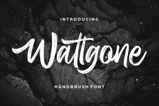 Wattgone: The Urban Handwritten Font for Modern Brands