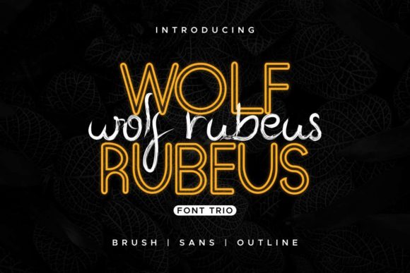 Wolf Rubeus: A Premium Script Font for Brand Identity