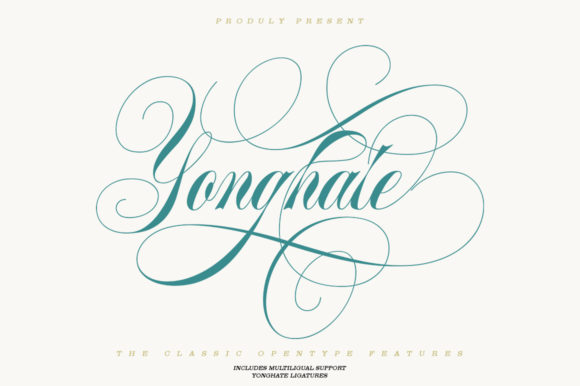 Yonghate: A Bold Script Font for Modern Marketing